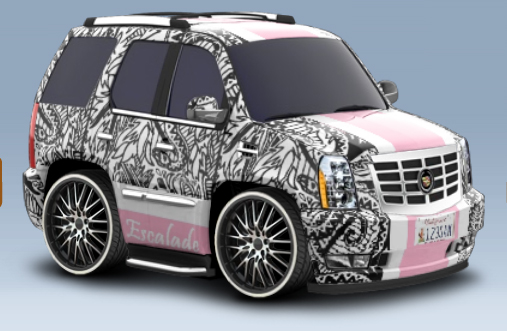 07 Cadillac Escalade Car Town Templates