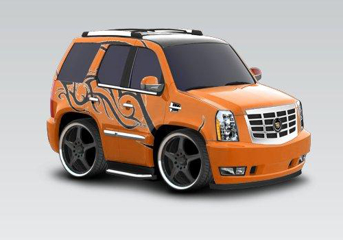 07 Cadillac Escalade Car Town Templates