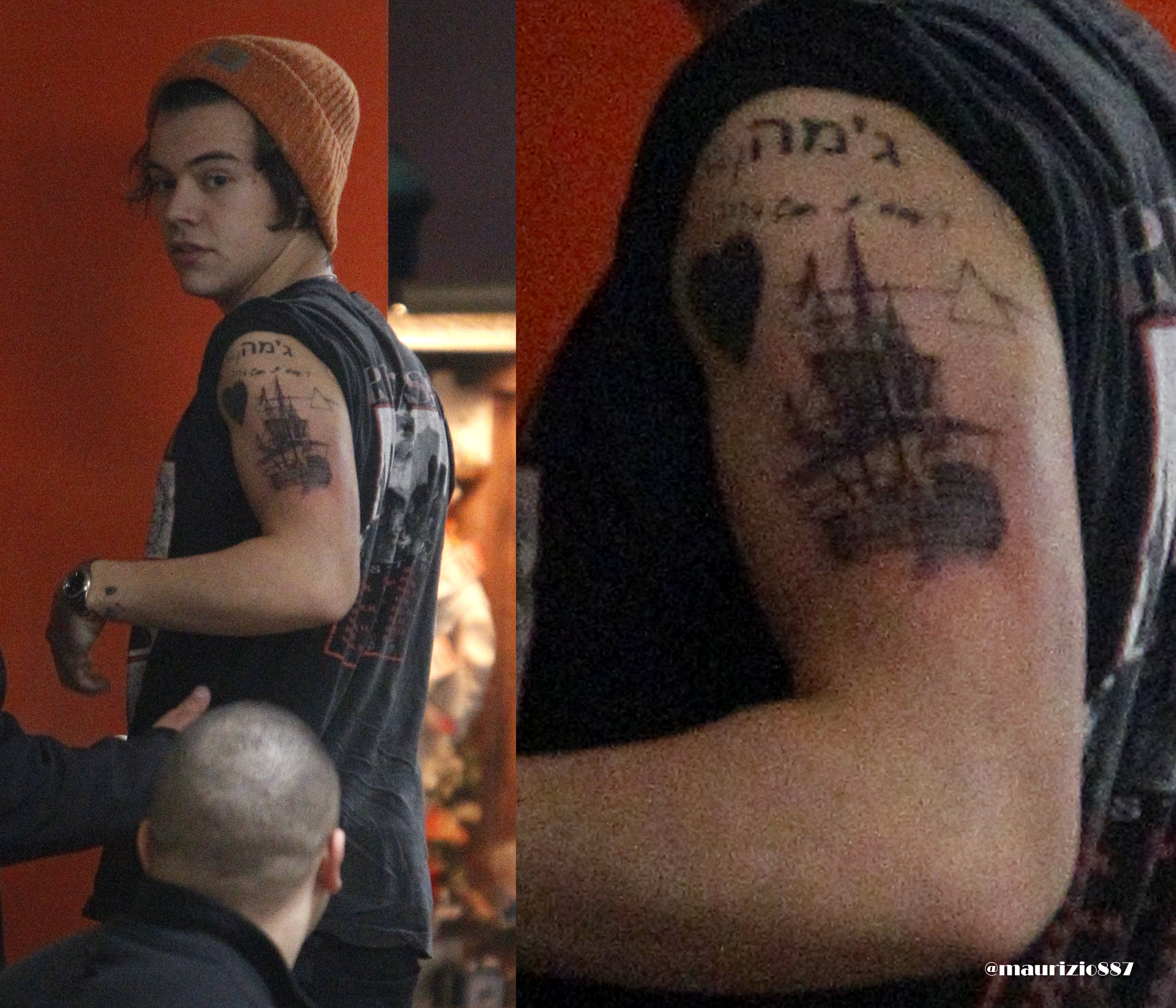 1 Direction Harry Tattoos