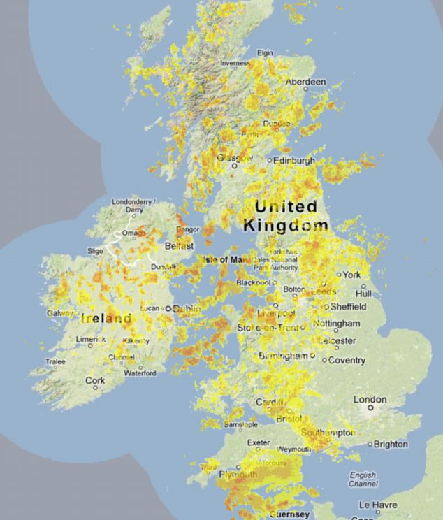 10 Day Weather Forecast Uk Map