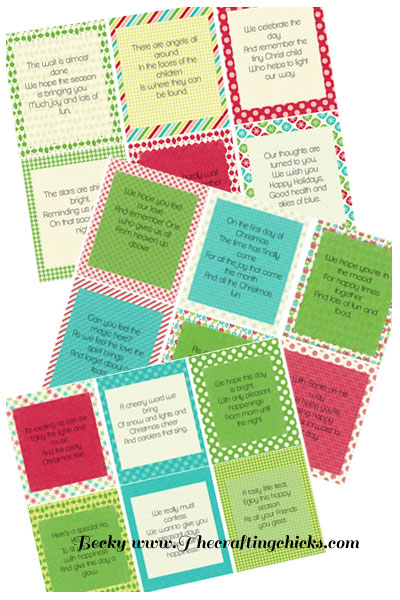 12 Days Of Christmas Images Printable