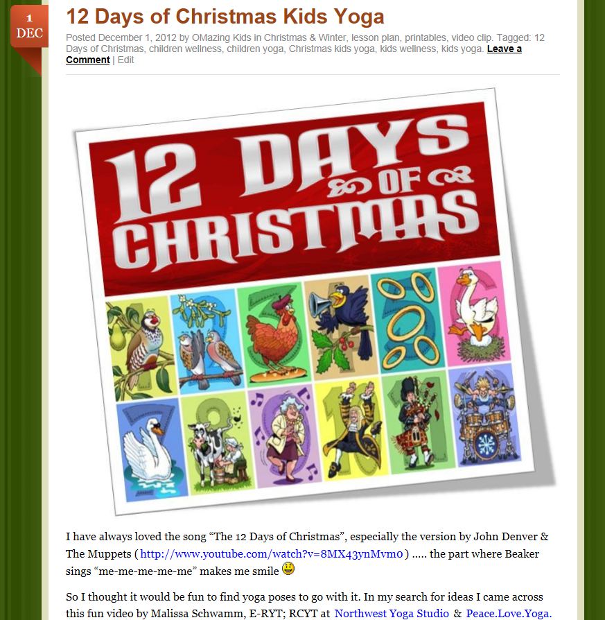 12 Days Of Christmas Sheet Music Pdf