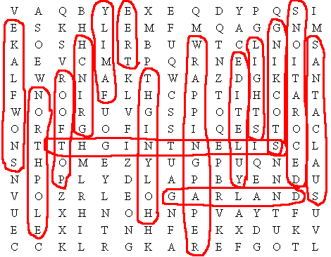 12 Days Of Christmas Word Search