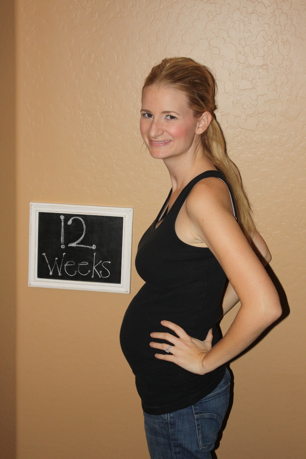 12 Weeks Pregnant Baby Bump