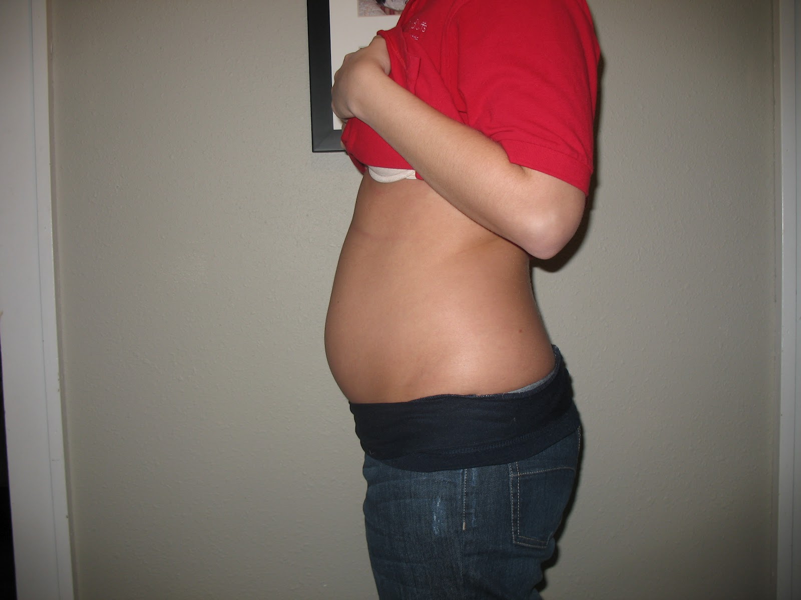 12 Weeks Pregnant Belly First Baby