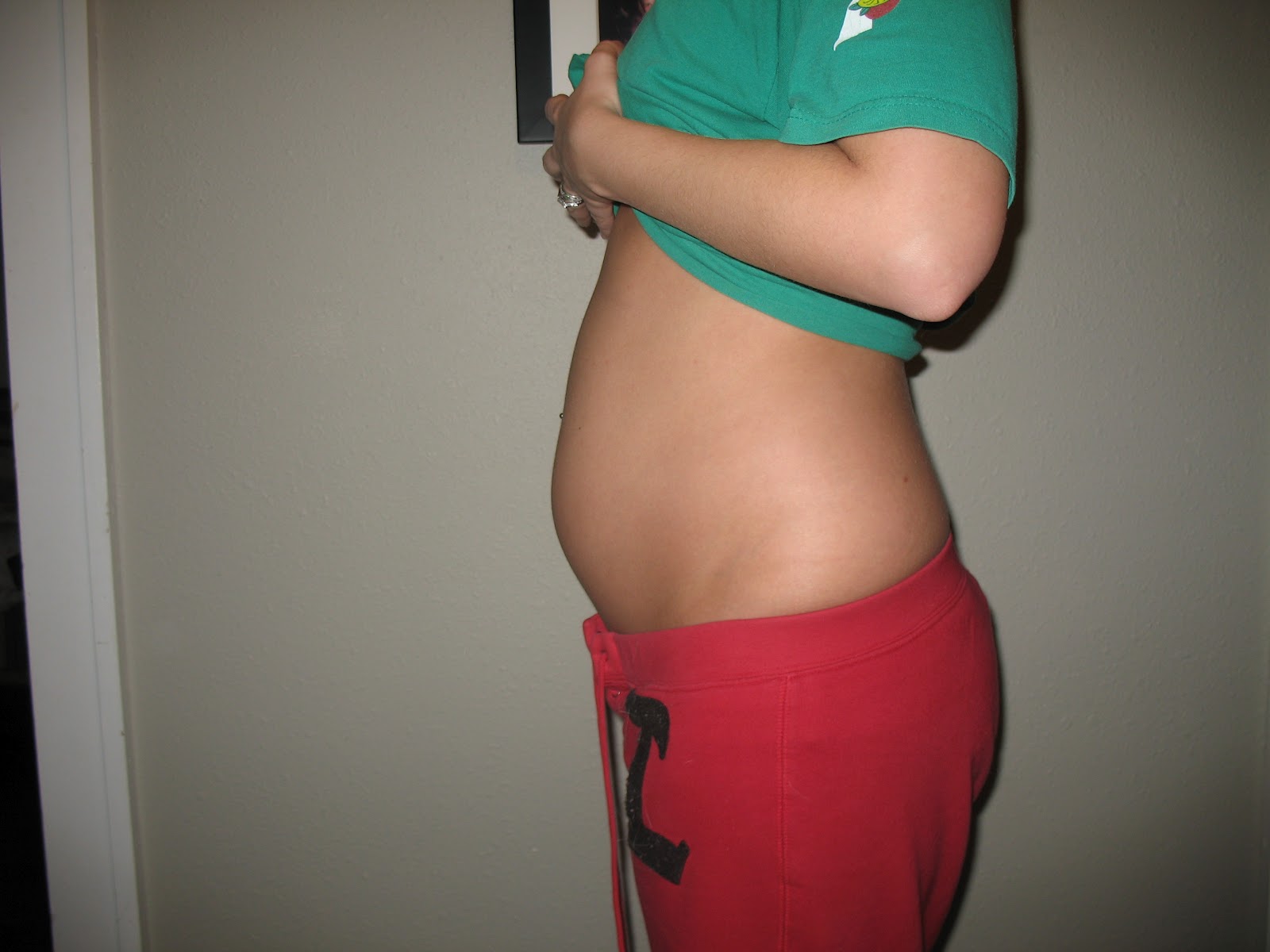 12 Weeks Pregnant Belly First Baby