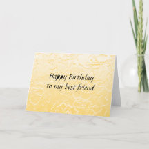 123 Greeting Cards Birthday For Best Friend