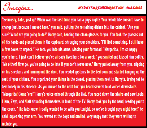 1d Imagines Harry