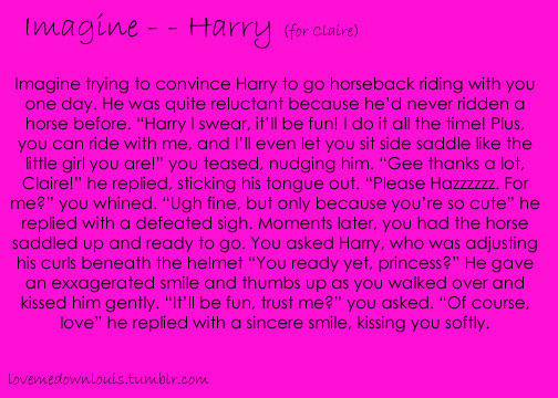 1d Imagines Harry