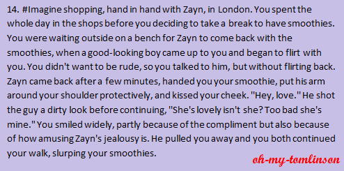 1d Imagines Long Zayn