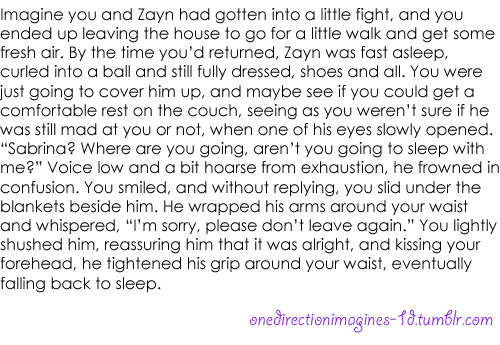 1d Imagines Long Zayn