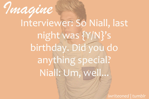 1d Imagines Niall Tumblr