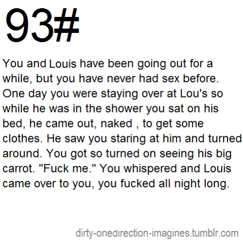 1d Imagines Tumblr Dirty