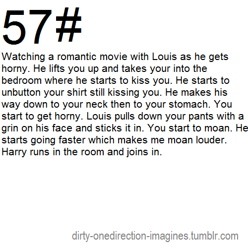 1d Imagines Tumblr Dirty