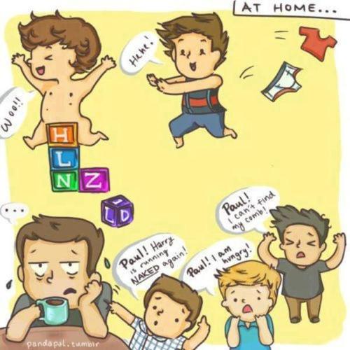 1d Louis Cartoon