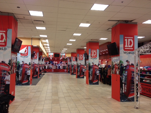 1d World Nyc Merch