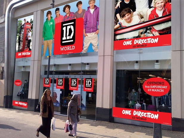 1d World Nyc Merch