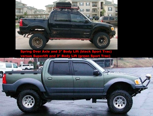 2001 Ford Explorer Sport Trac Lifted