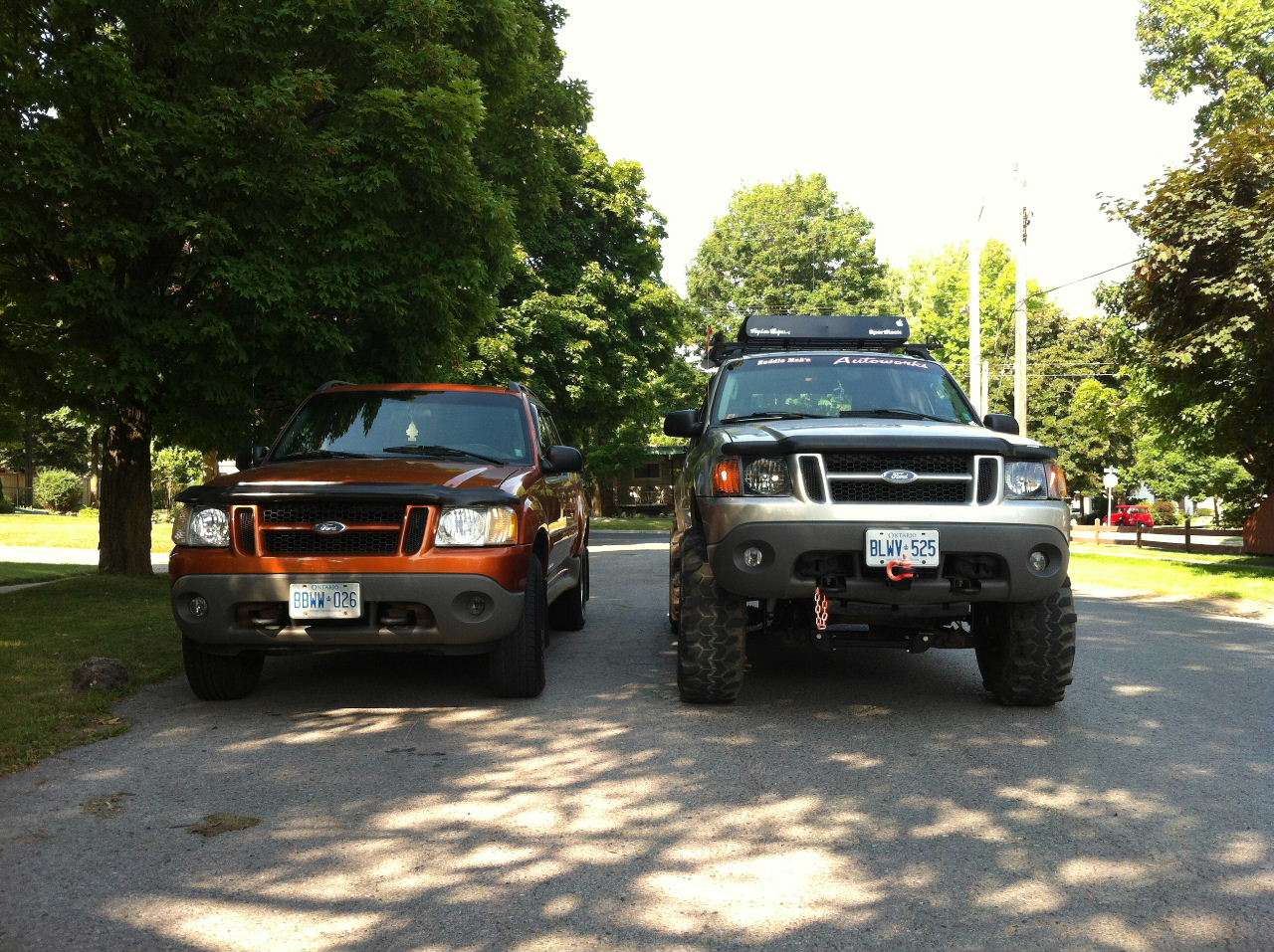 2001 Ford Explorer Sport Trac Lifted