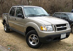 2002 Ford Explorer Sport Trac Black