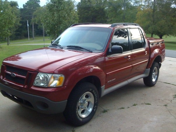 2002 Ford Explorer Sport Trac Black