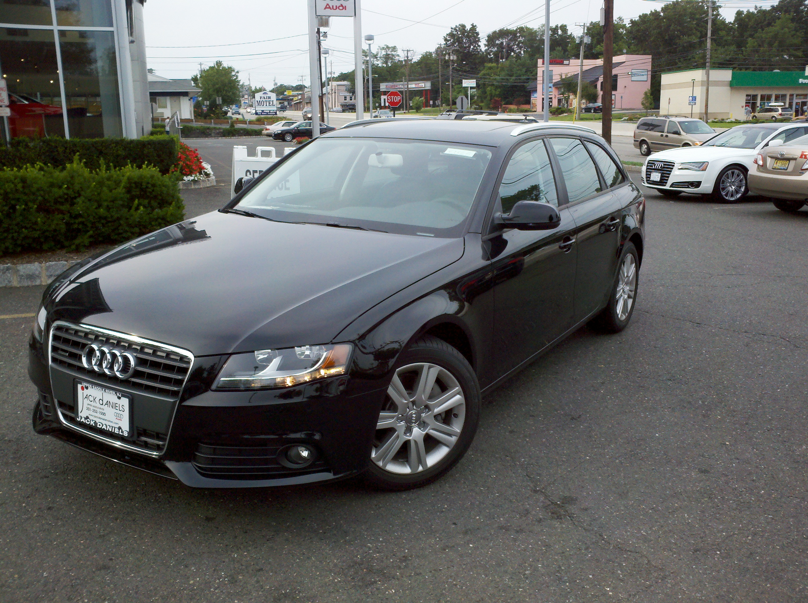 2006 Audi A4 Black Rims