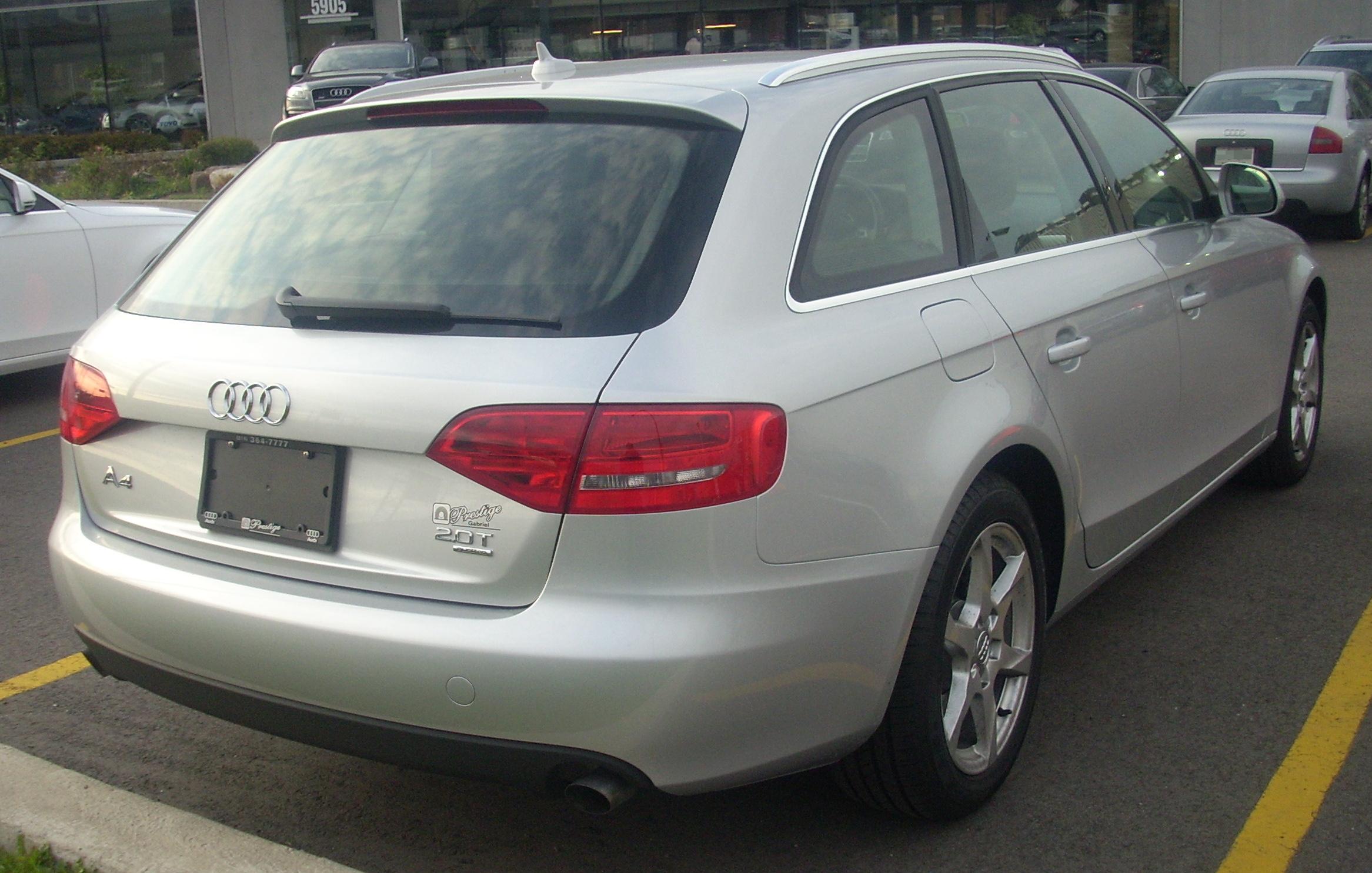 2007 Audi A4 Avant Dimensions