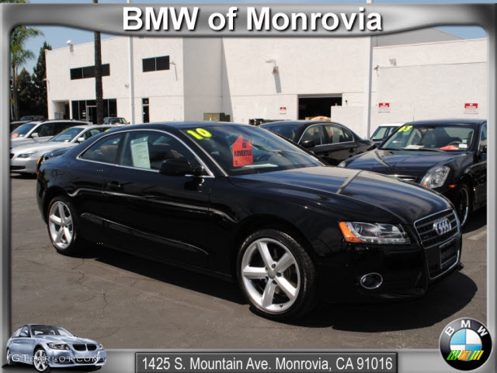 2010 Audi A5 Coupe Black