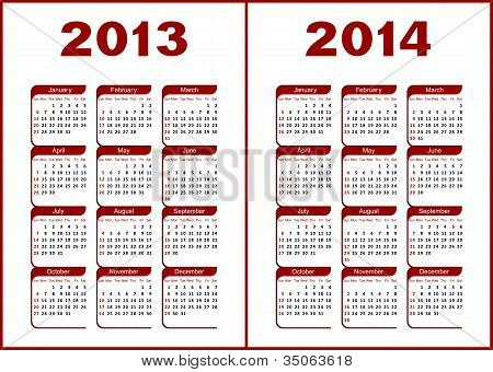 2014 Calendars To Print