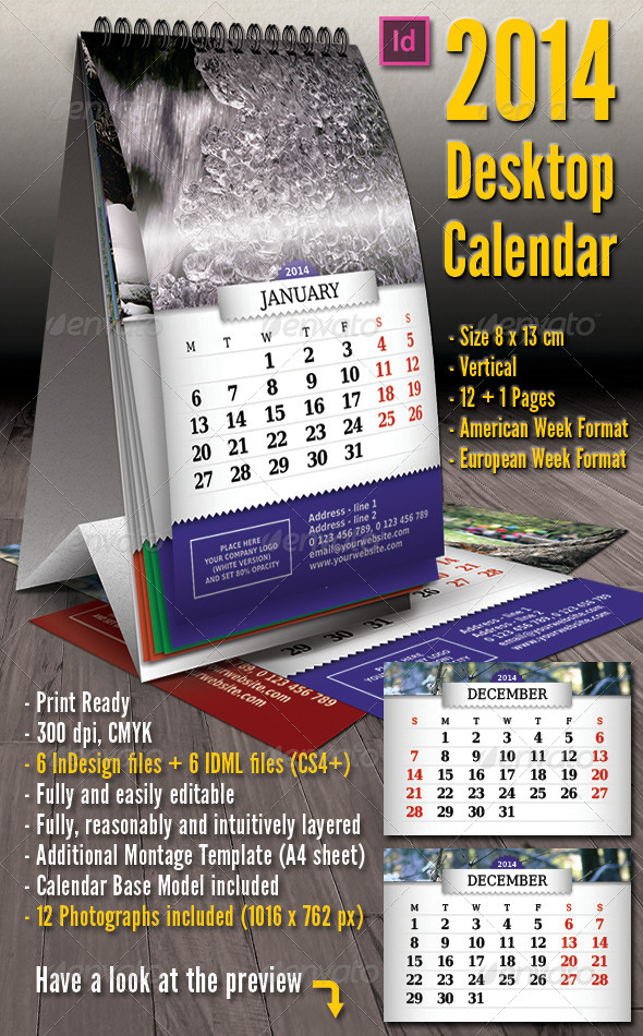 2014 Calendars To Print