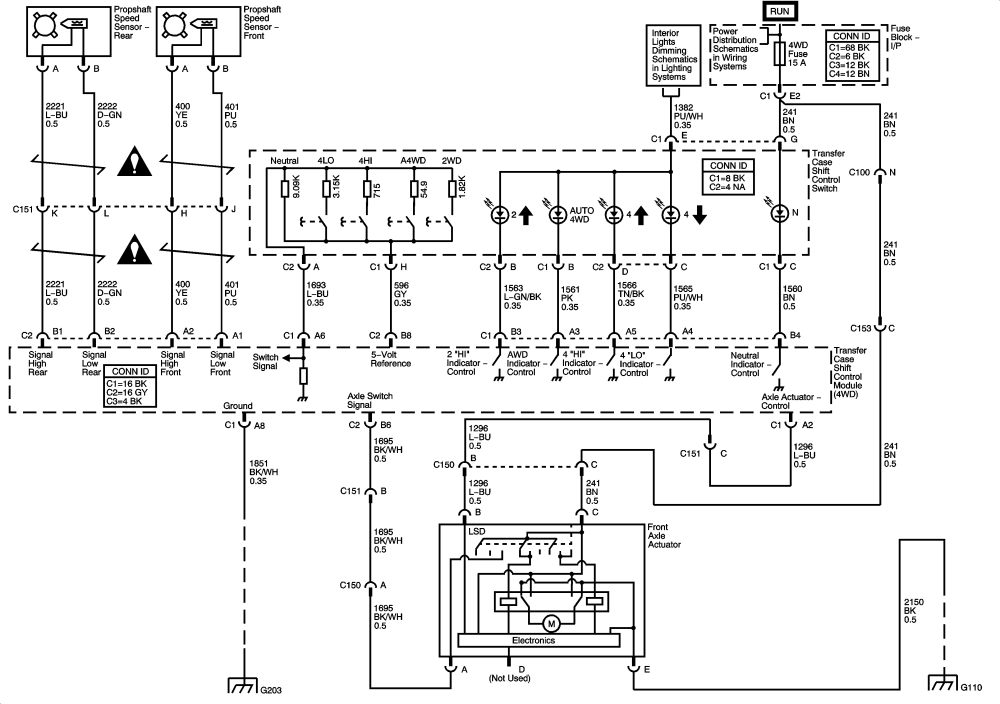 246 Transfer Case Diagram