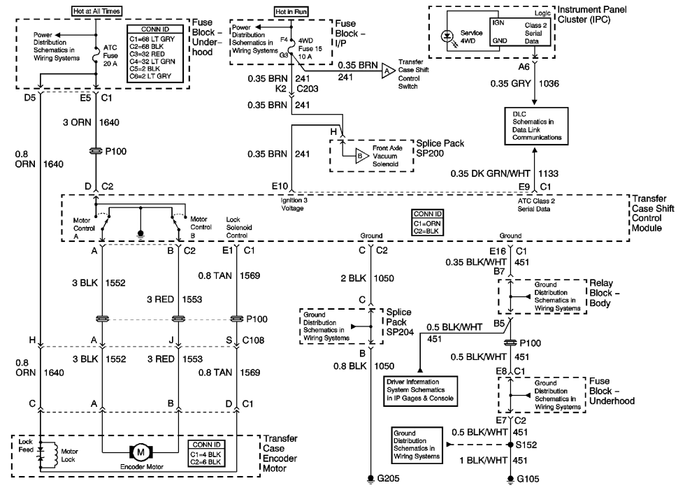 246 Transfer Case Diagram