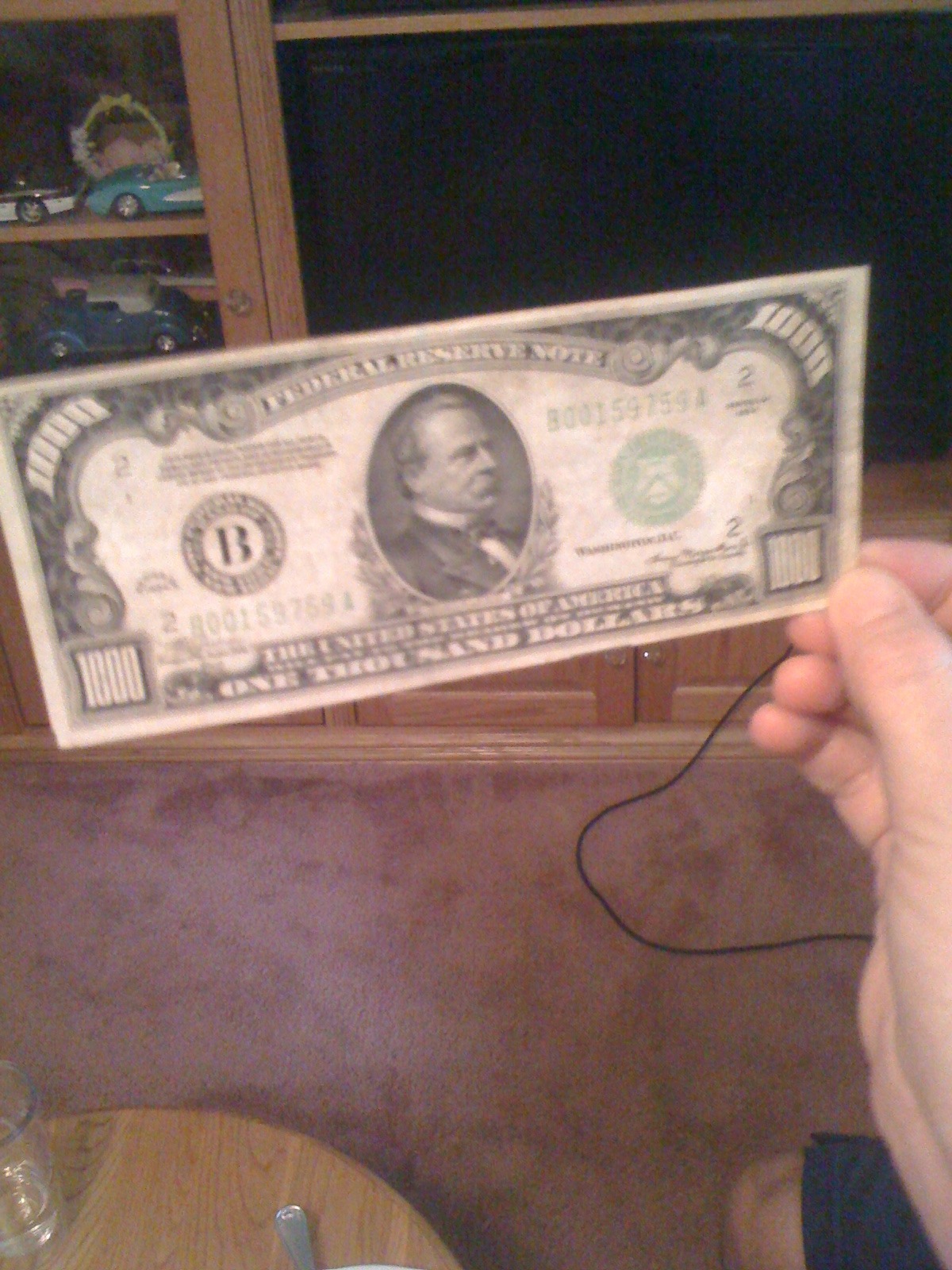 1 000 Dollar Bill Real