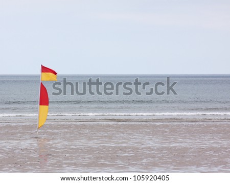 2 Red And Yellow Flags