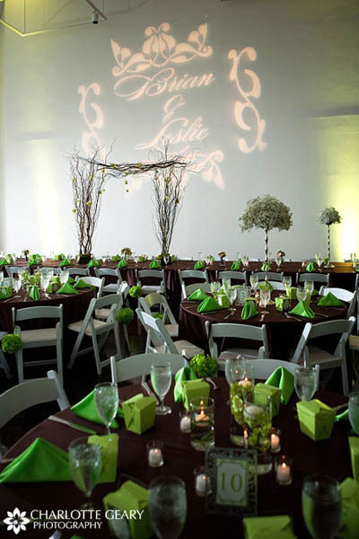 Apple Green And Yellow Wedding