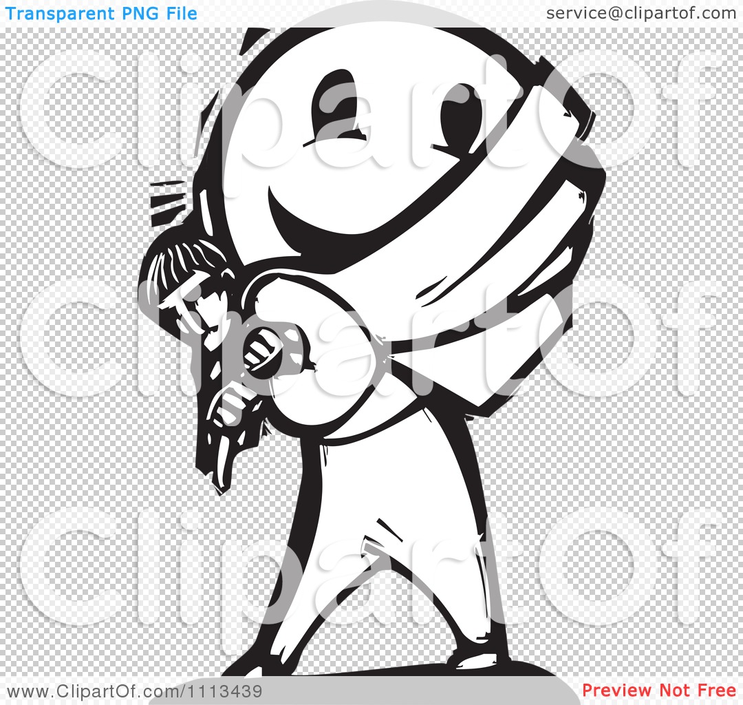 Black And White Smiley Face Clip Art Free