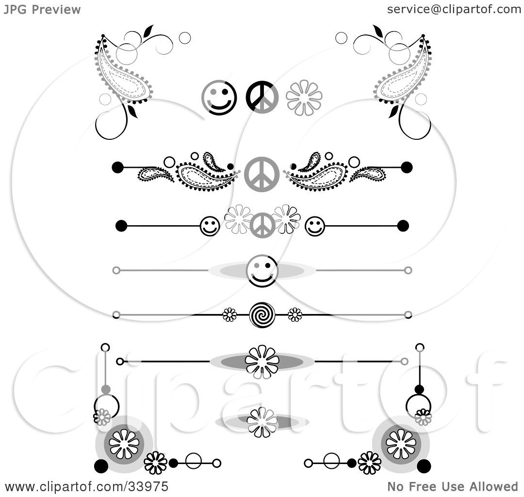 Black And White Smiley Face Clip Art Free