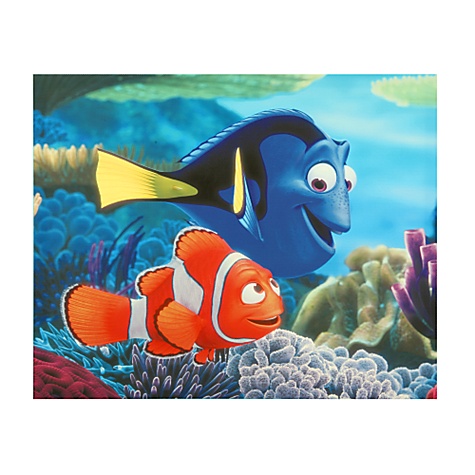 Blue And Yellow Fish In Finding Nemo