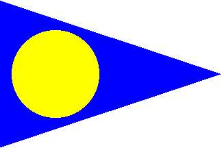 Blue And Yellow Flag