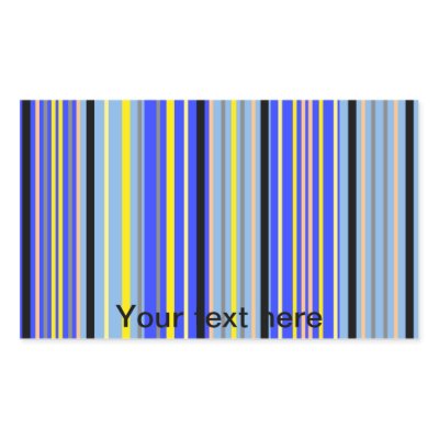 Blue And Yellow Stripes