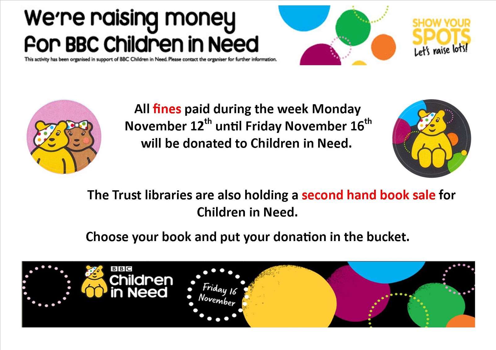 Children In Need 2012 Poster