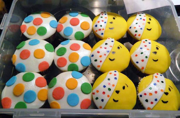 Children In Need Cupcakes