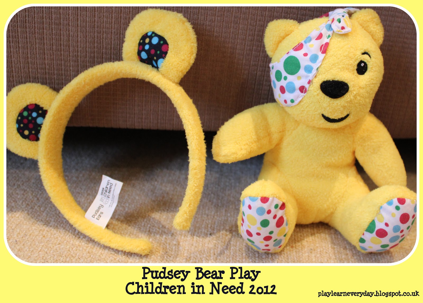 Children In Need Pudsey Bear 2012