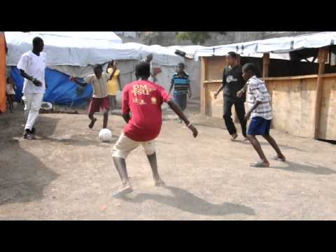 Children Playing Football Sketch