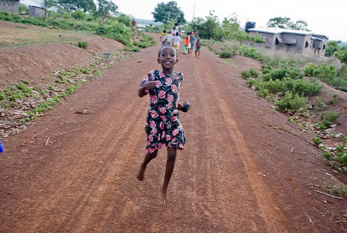 Children Playing Outside In The Park