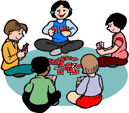 Children Playing With Toys Clipart