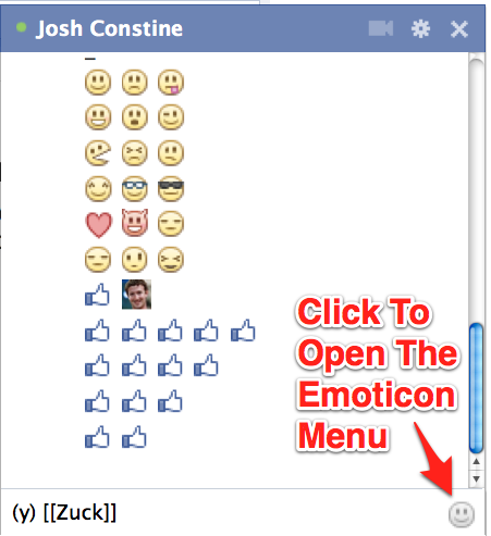 Devil Smiley Facebook Chat