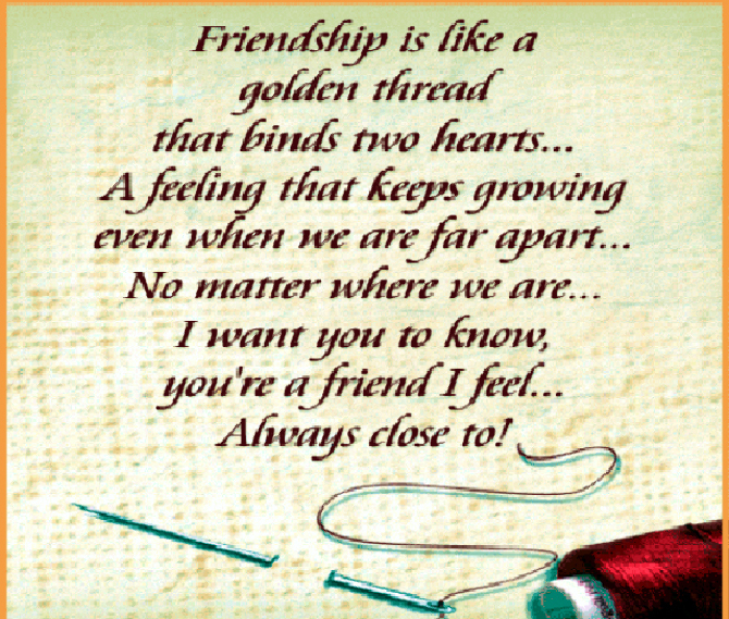 Emotional Quotes On Friendship Day