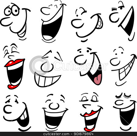 Emotions Clip Art Faces