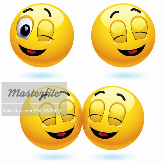 Emotions Faces Clip Art